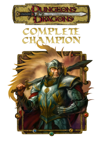 Complete Champion Dungeons purchases & Dragons