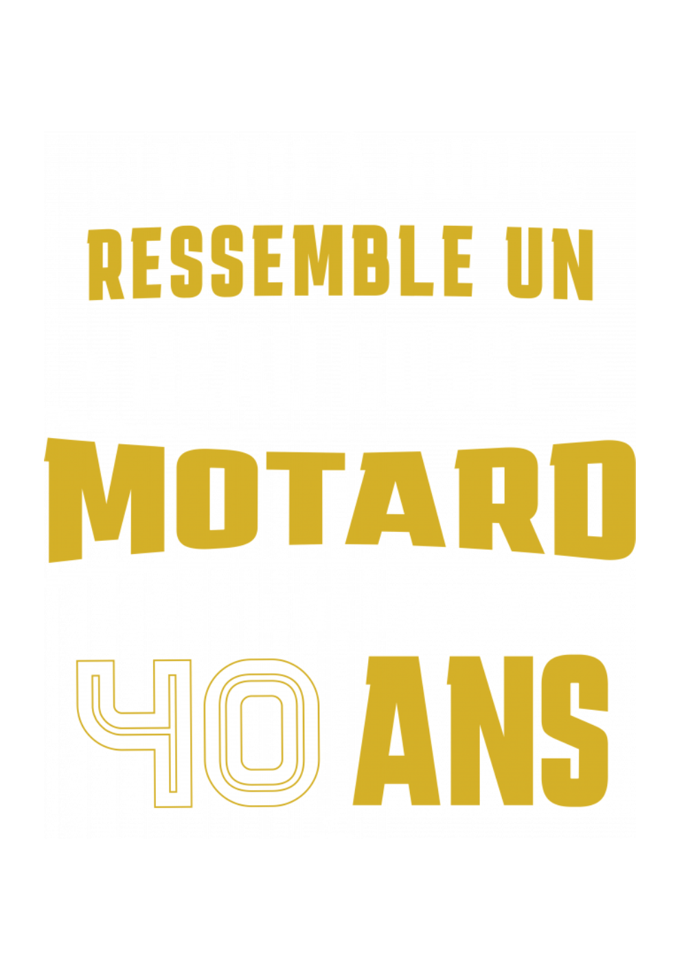 cycliste 40 ans humour anniversaire 40 ans' T-shirt Homme