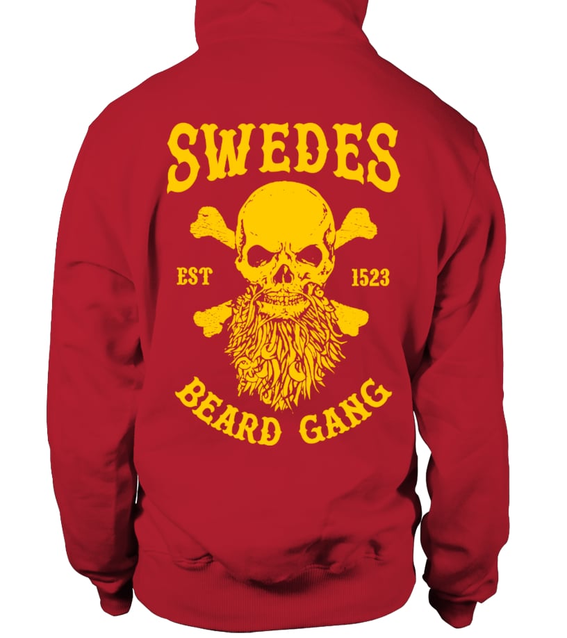 SWEDES BEARD GANG Hoodie Teezily