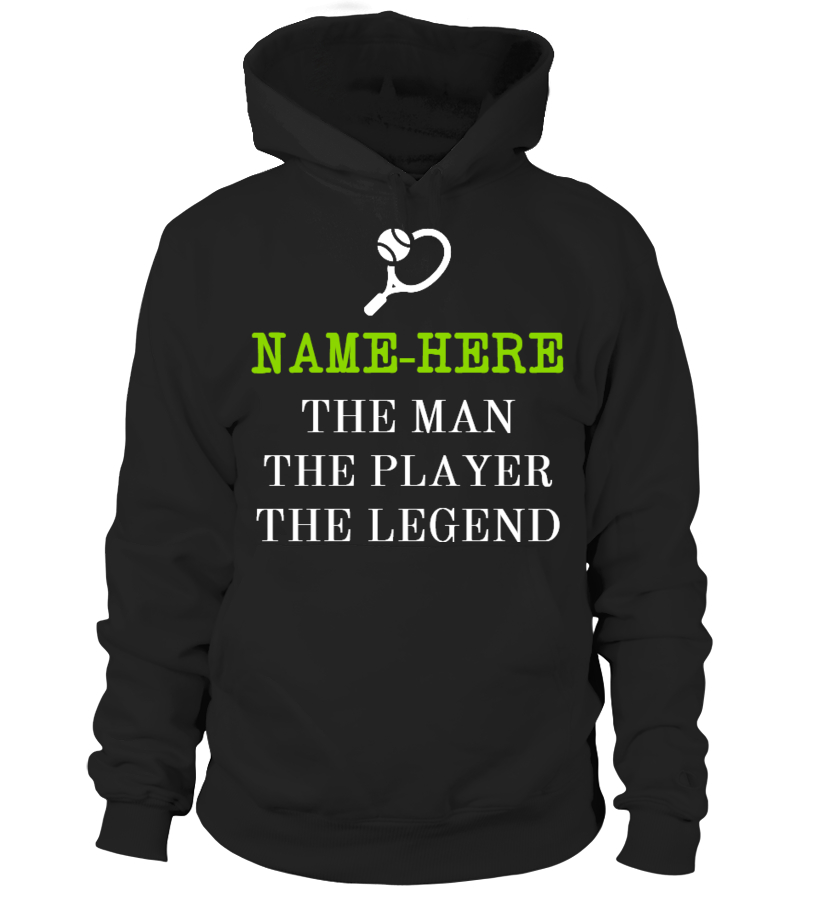 Tennis Man Player Legend Custom Tee Hoodie Teezily