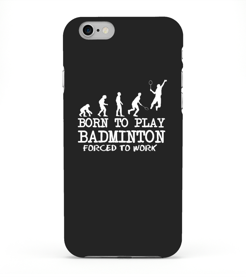 Born To Play Badminton Phone Case