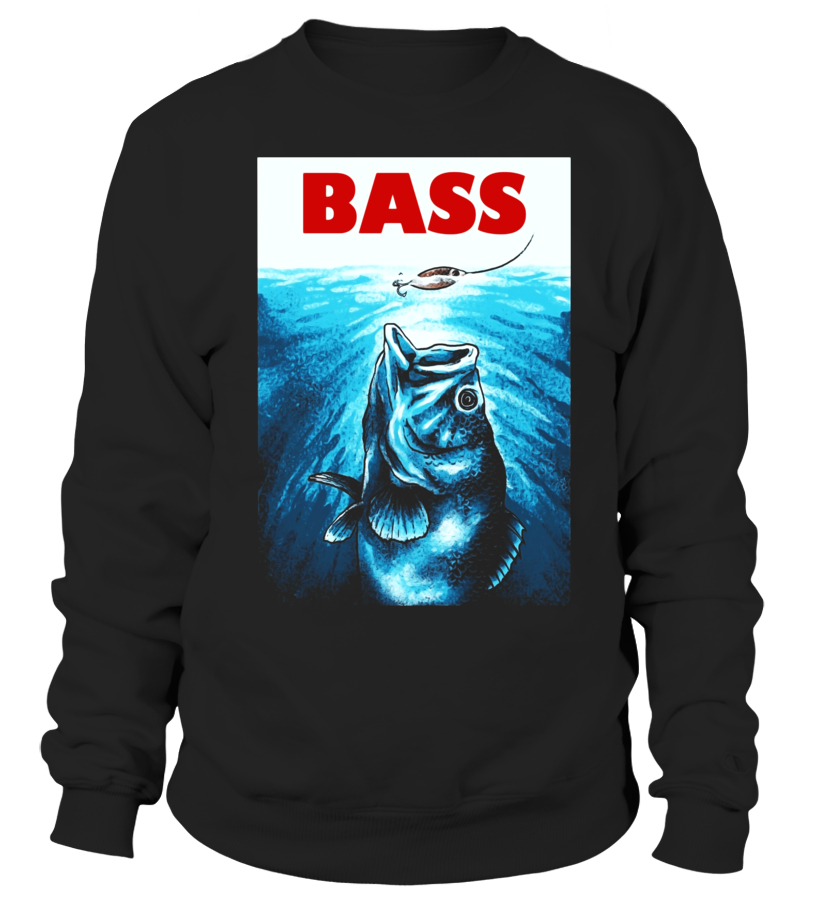 Mens Funny Bass Fishing Shirts For Men Women Largemouth Bass - Sweatshirt