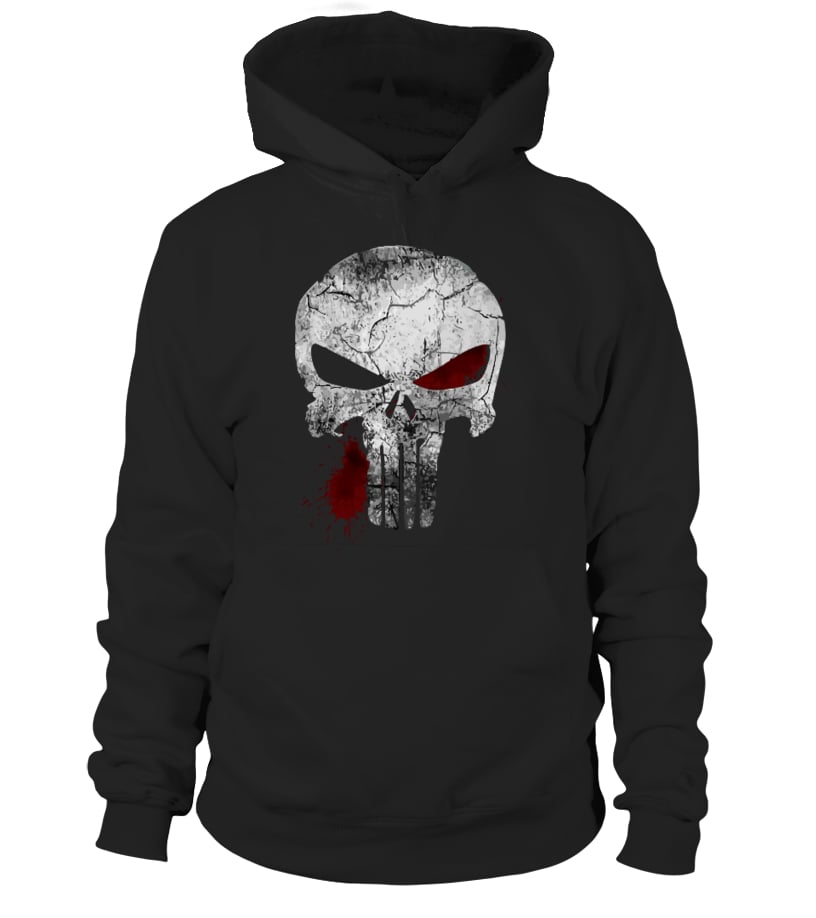 punisher skull hoodie