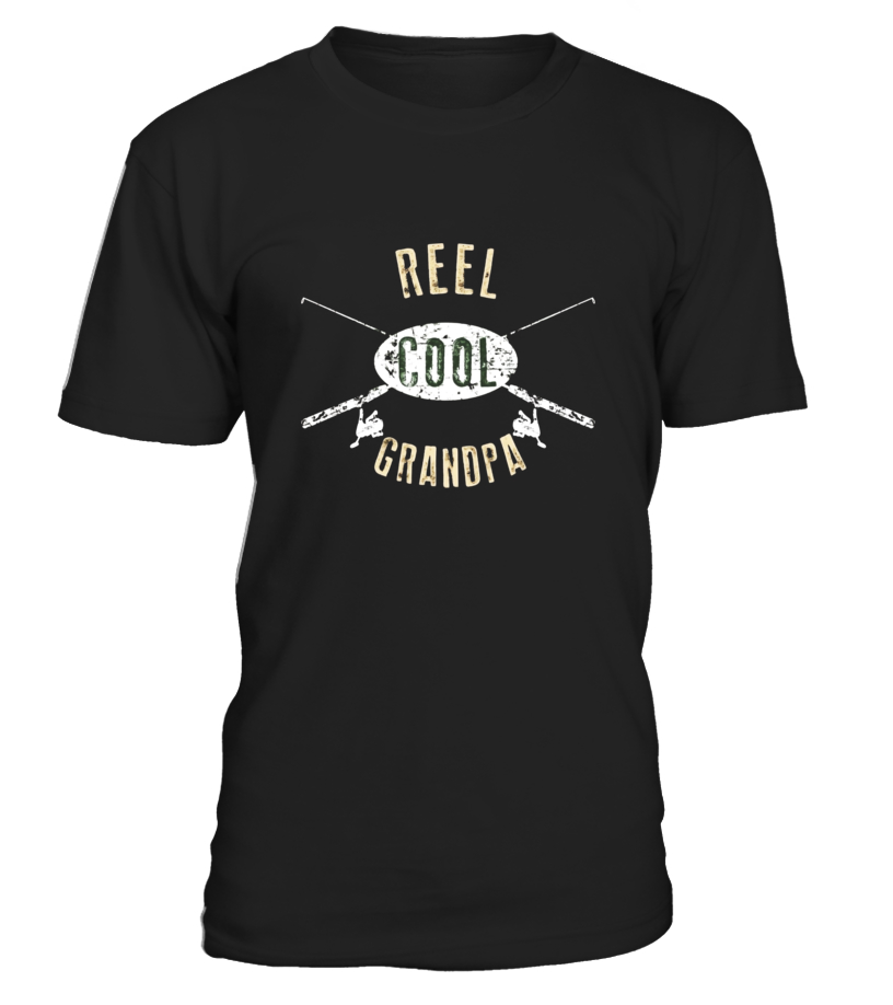 Mens Reel Cool Grandpa Shirt, Cute Fishing Father s Day Gift - Limited  Edition