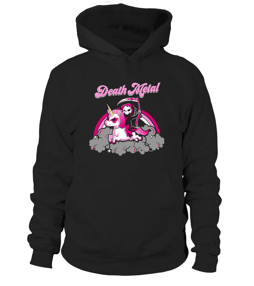 Unicorn Death Metal Rocker Go To Hell Shirt