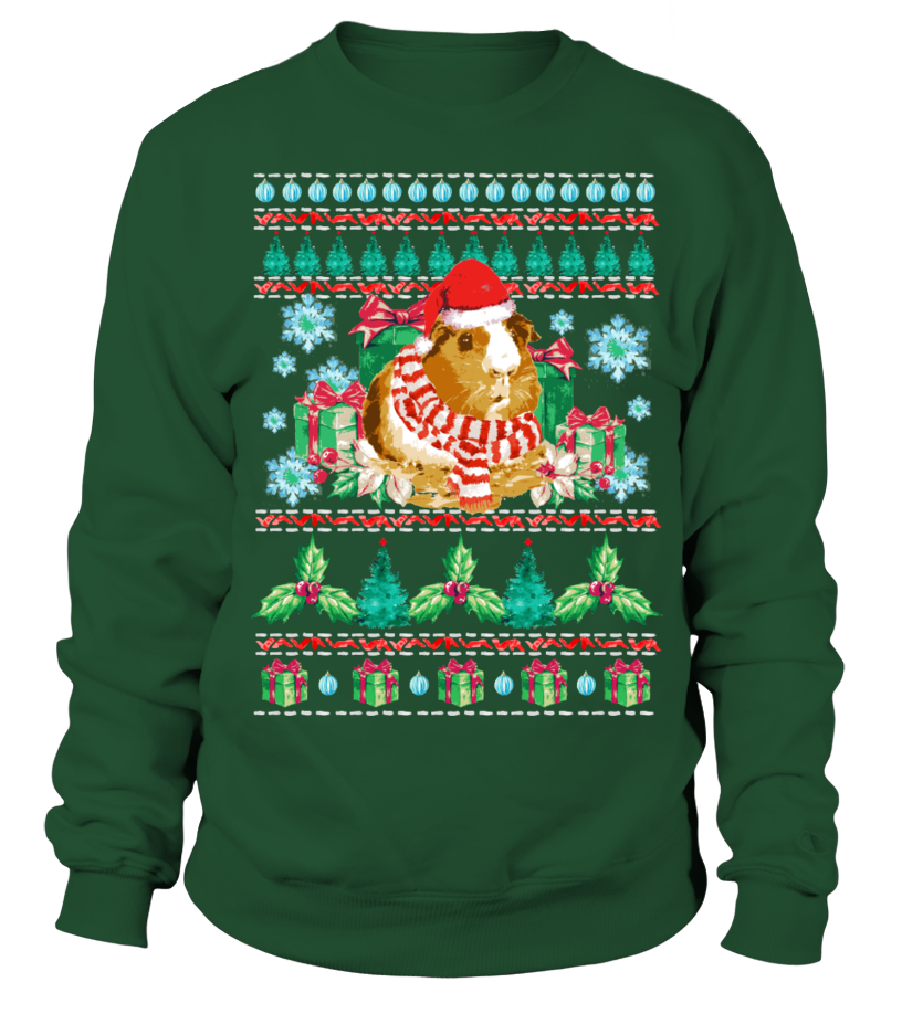 Guinea Pig Ugly Christmas Sweater Sweatshirt Teezily