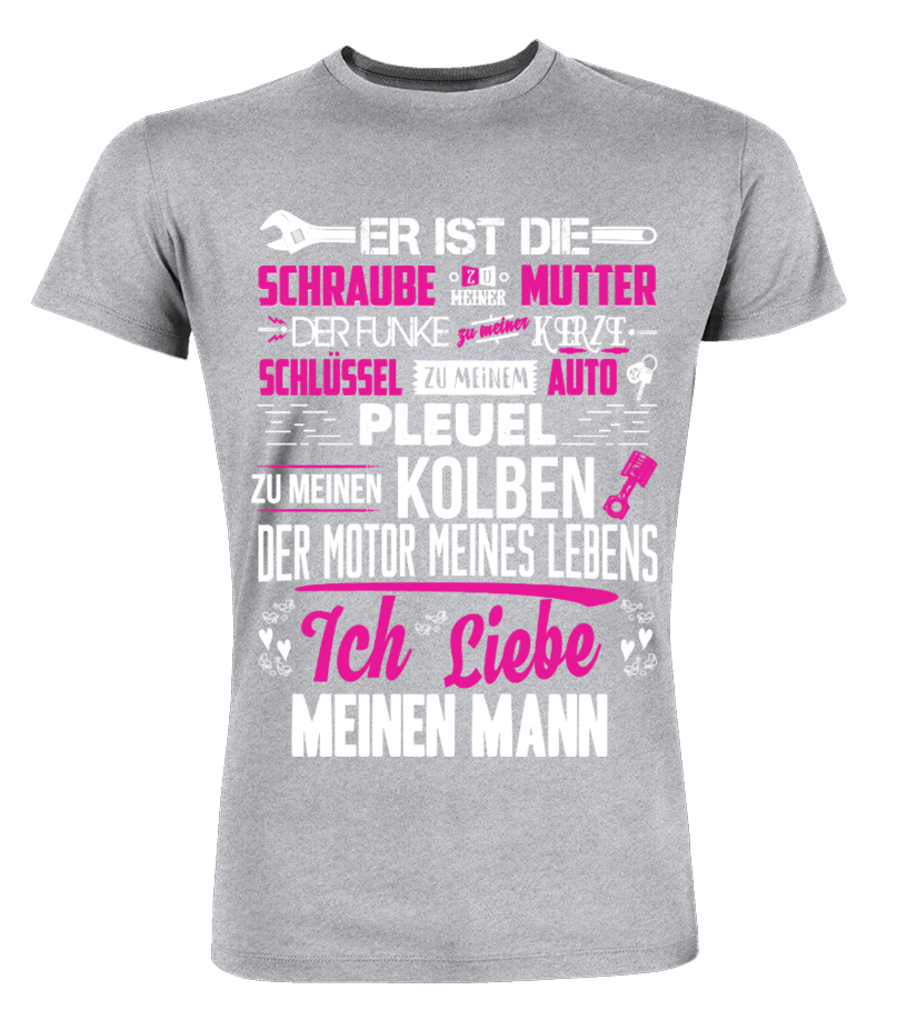 Limitierte Edition Ich Liebe Meinen Mann T Shirt Teezily