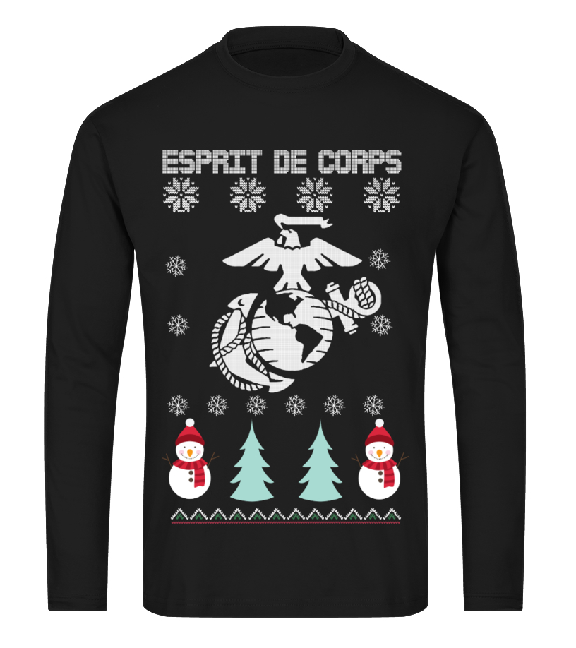 ugly marine corps christmas sweater