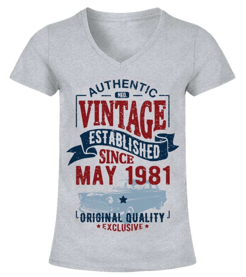 Vintage since may 1981 T shirt Teezily