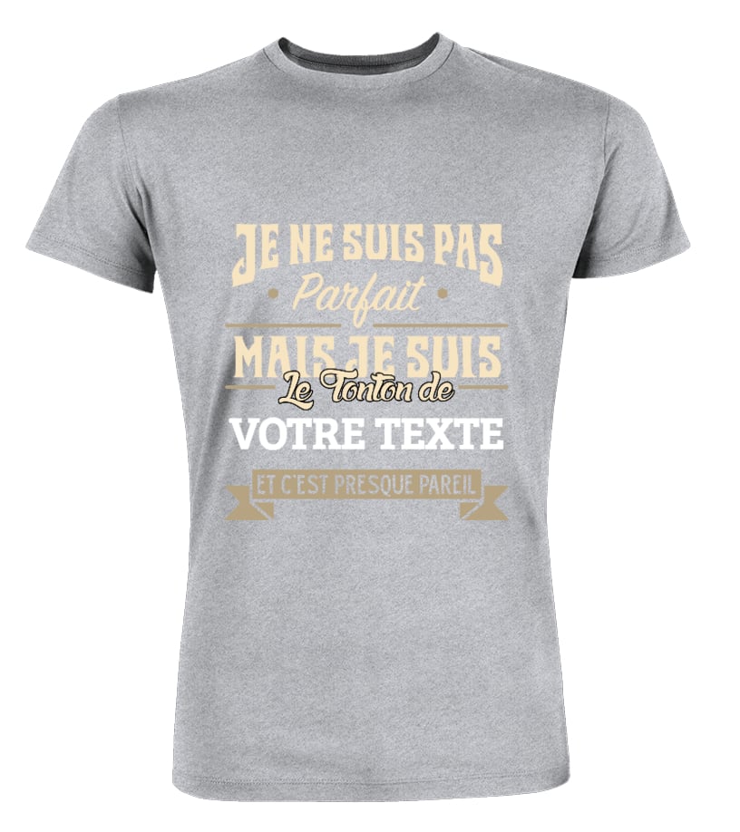 tee shirt personnalisé tonton