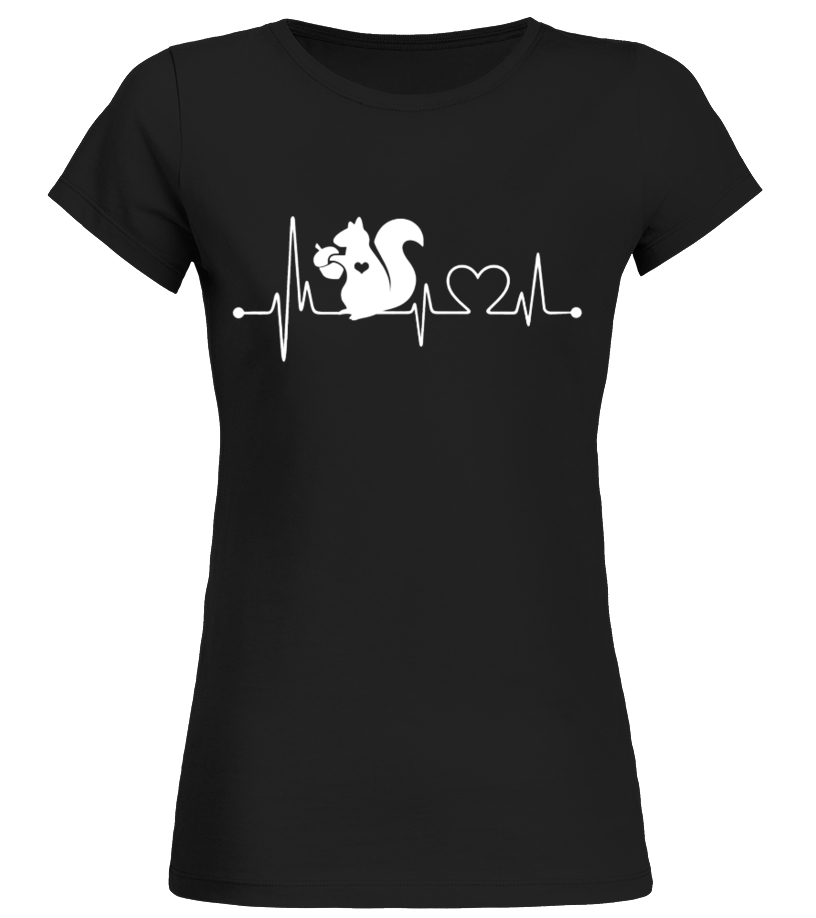 Heartbeat Squirrel T-Shirt