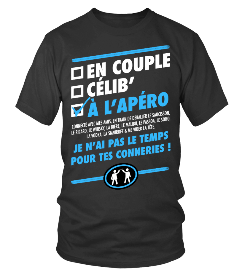 T-shirt - À L'APÉRO | Teezily