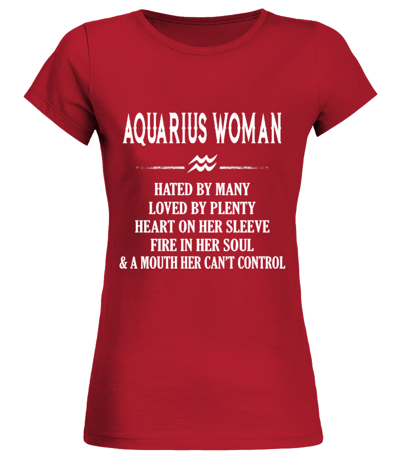 aquarius girl shirt