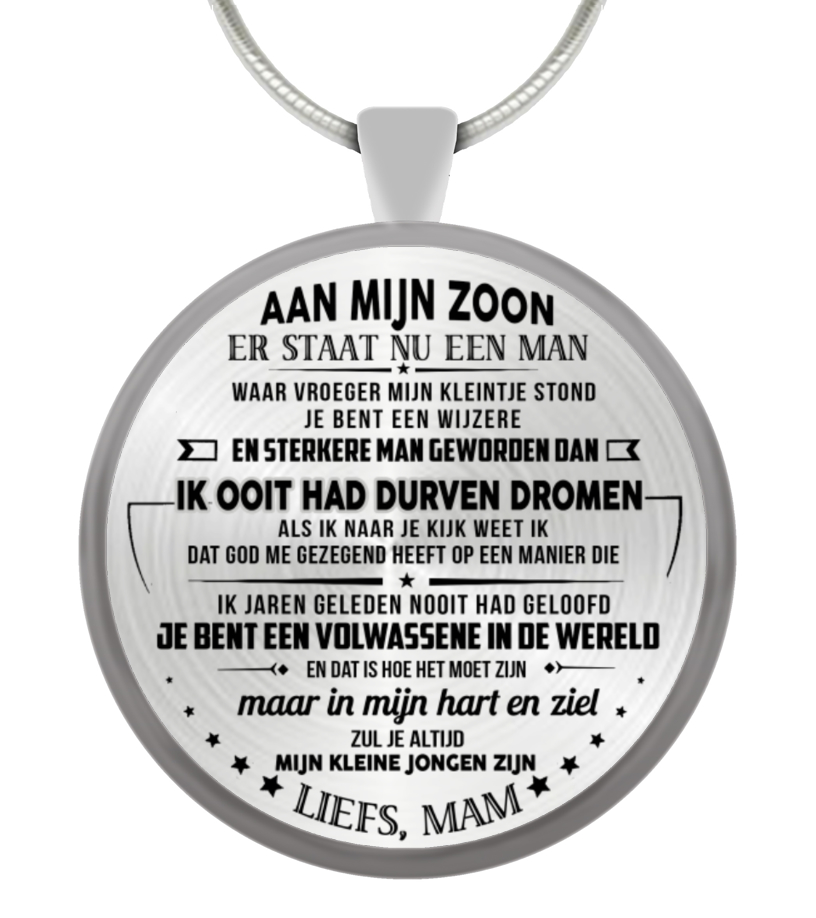 Nieuw AAN MIJN ZOON - Ketting | Teezily VW-87