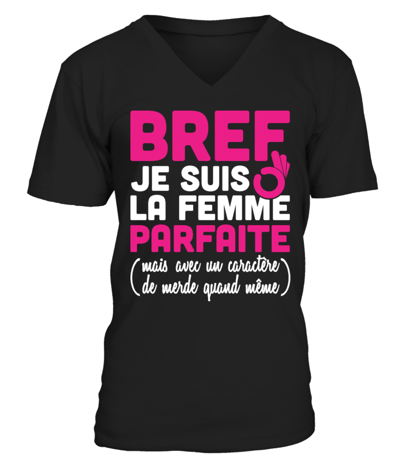 BEST SELLER BREF JE SUIS LA FEMME PARFAITE MAIS AVEC UN CARACT RE