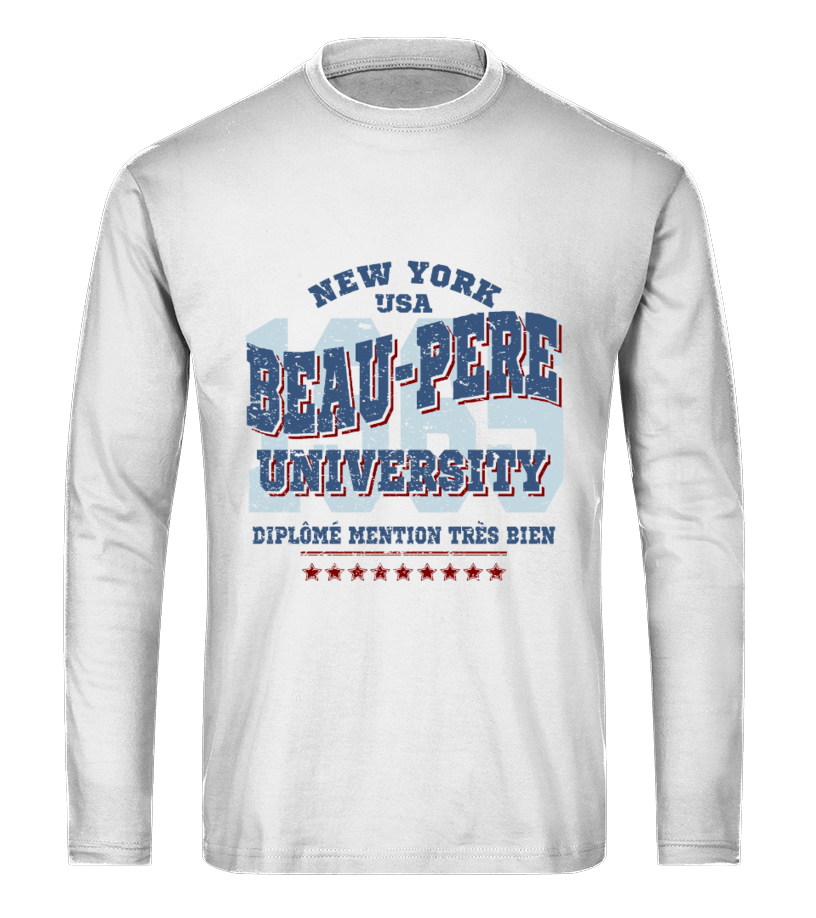 T Shirt Beau Pere University Citation Teezily