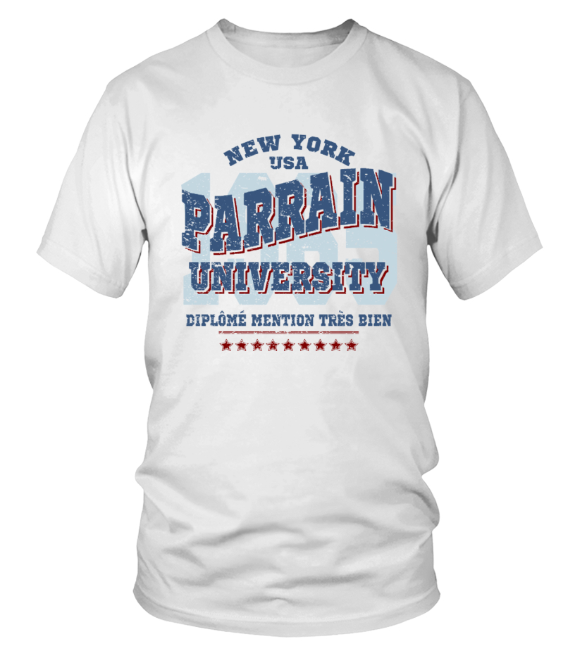 T Shirt Parrain University Citation Teezily