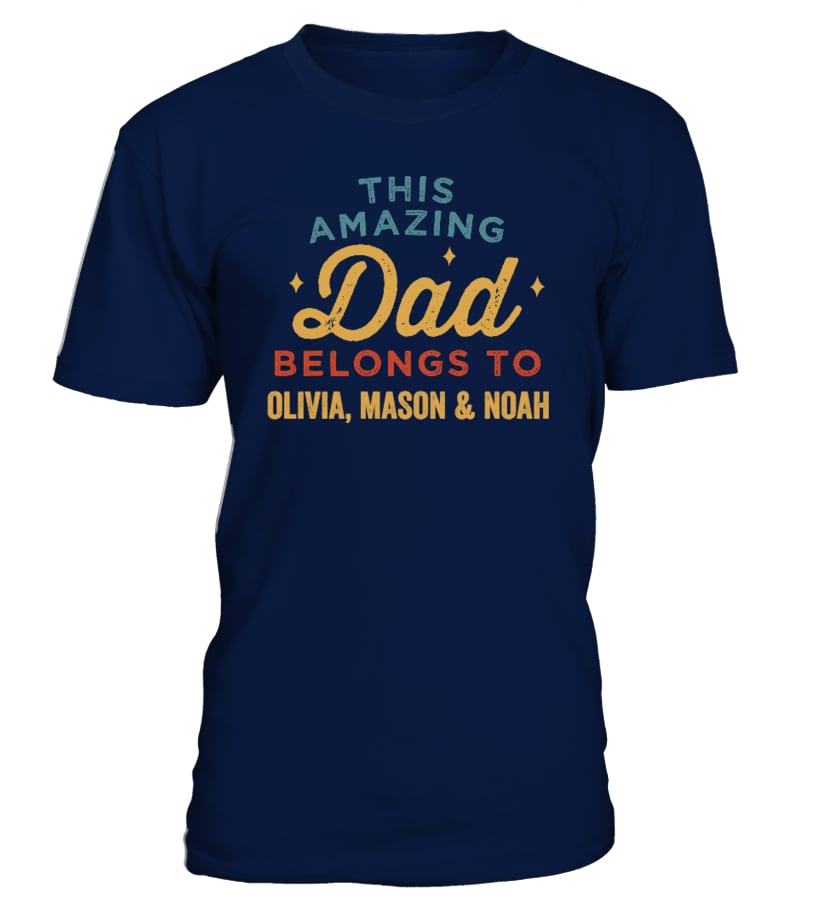 this awesome dad belongs to t shirt