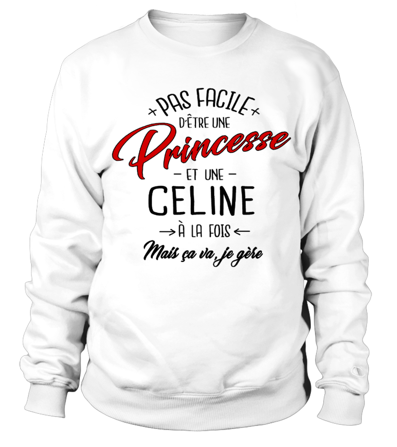 T Shirt Princesse Et Celine Citation Teezily