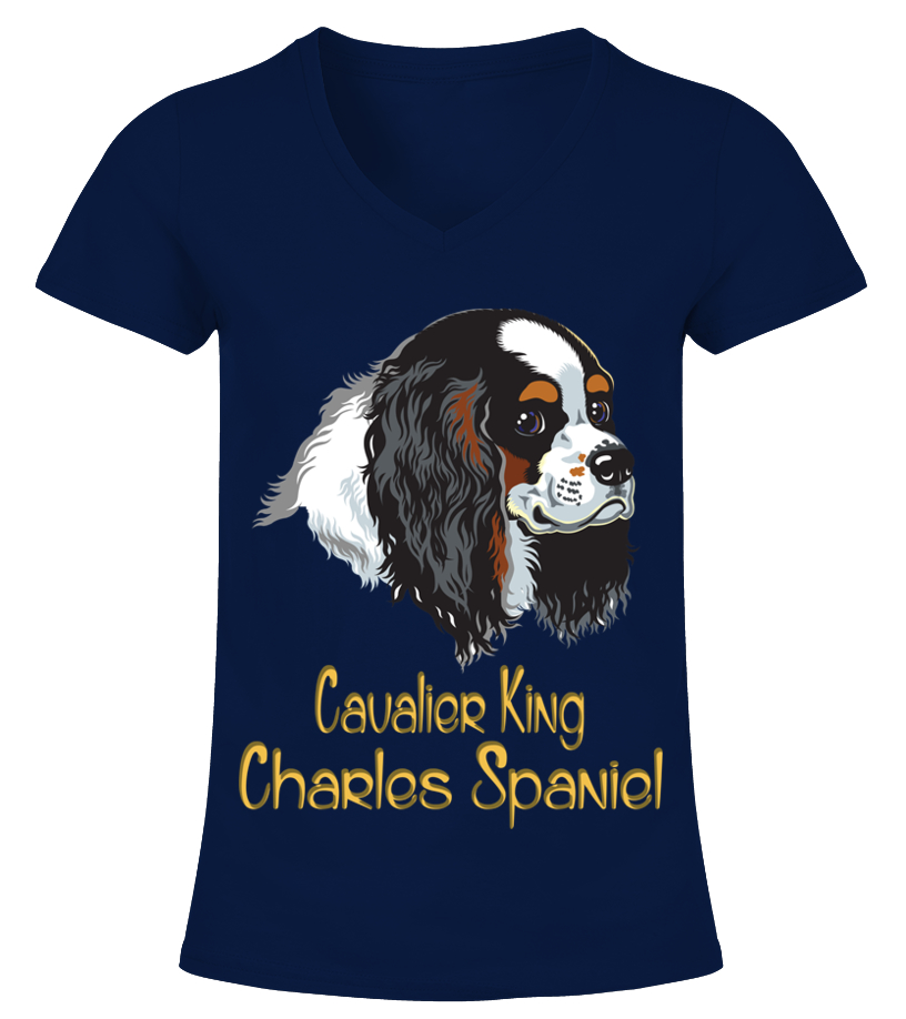 Tricolor Cavalier King Charles Spaniel T shirt Teezily