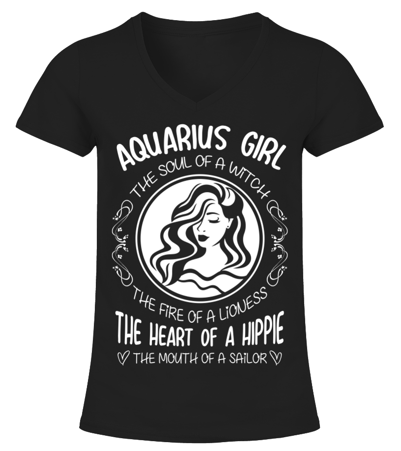 aquarius girl t shirt