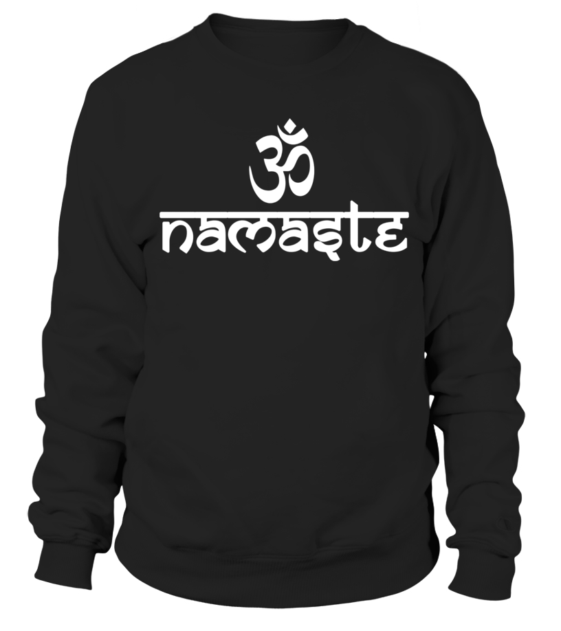 Om Namaste Sanskrit Hindu Om Symbol Yogi Yoga Quote T-Shirt