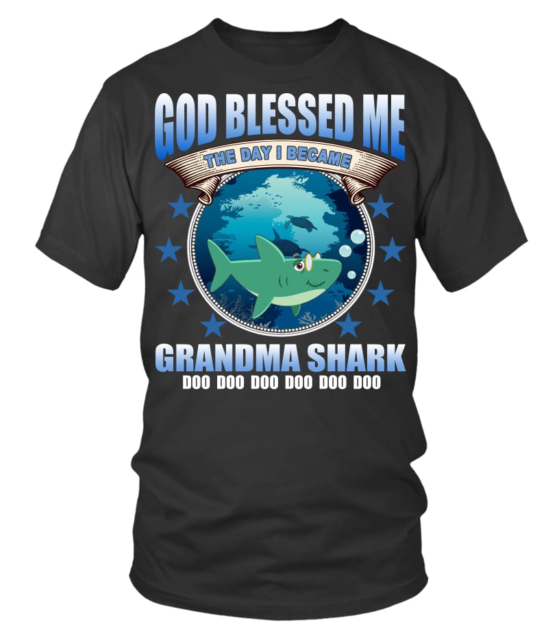 grandma shark tee shirt