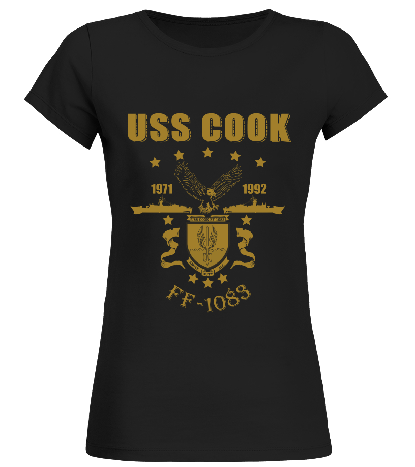 USS Cook FF 1083 T shirt