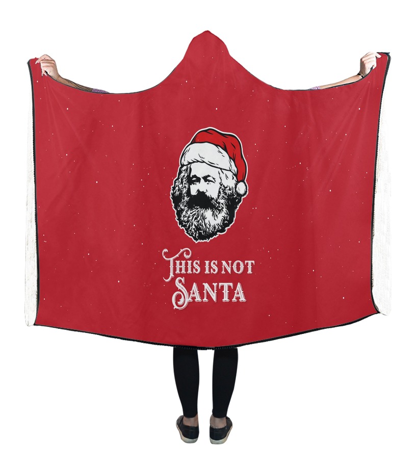 Santa best sale hooded blanket