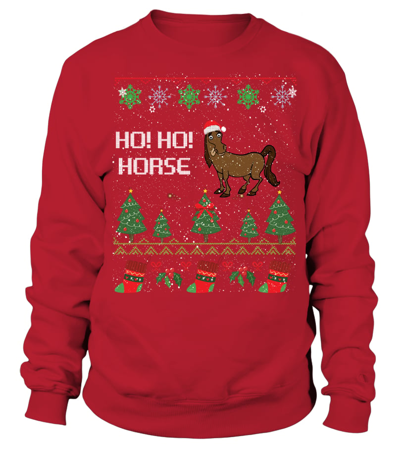 Ugly Christmas Sweater HORSE 