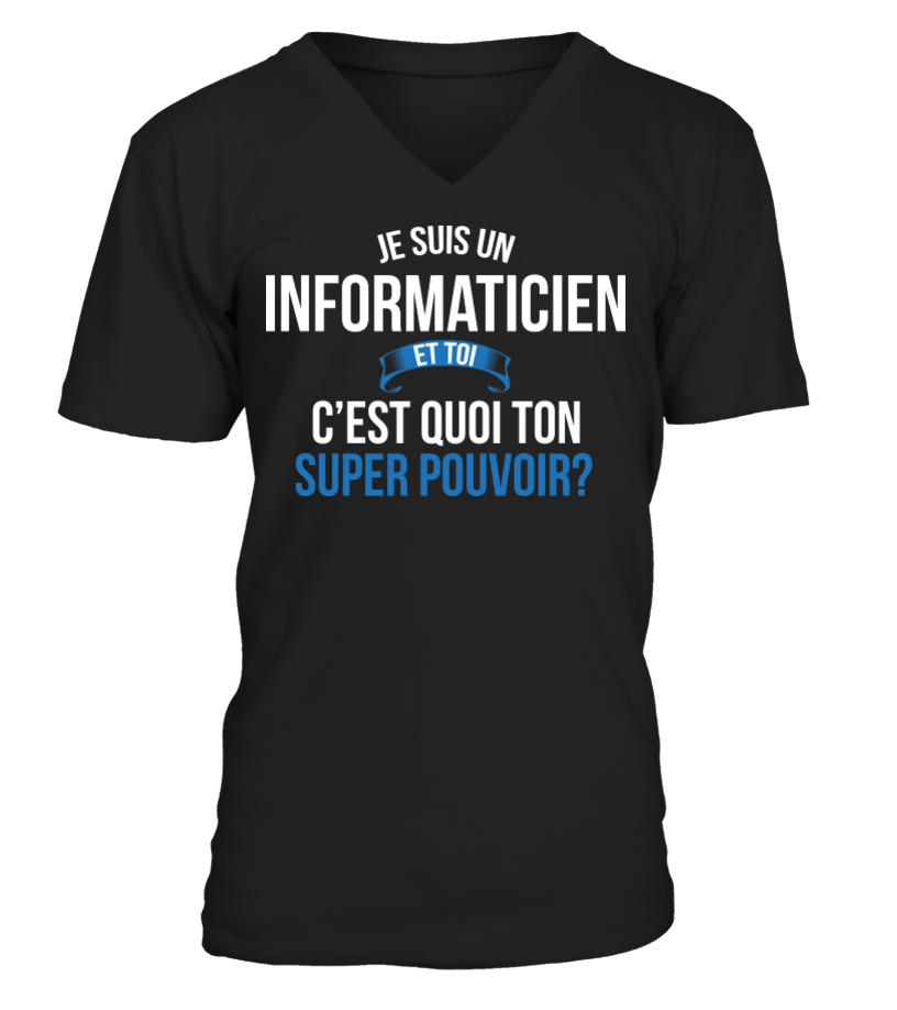 Sweater Informaticien Et Toi C Est Quoi Ton Super Pouvoir Cadeau Noel Anniversaire Humour Heros Noel Drole Homme Cadeaux Heros Teezily