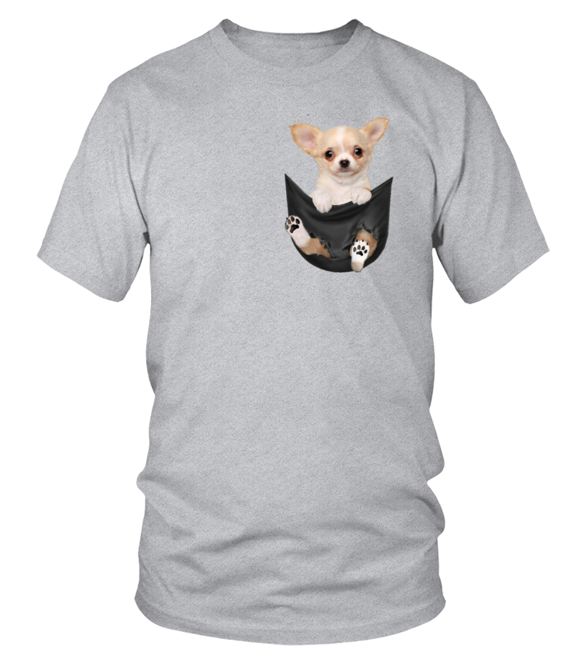 Chihuahua In Pocket - T-shirt | Teezily
