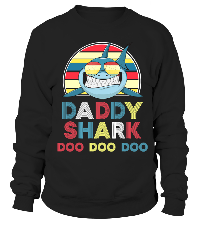 Daddy shark top sweatshirt