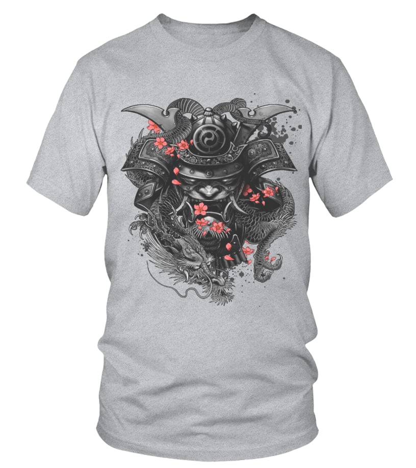 Samurai Warrior Bushido Japanese Oni - T-Shirt | Teezily