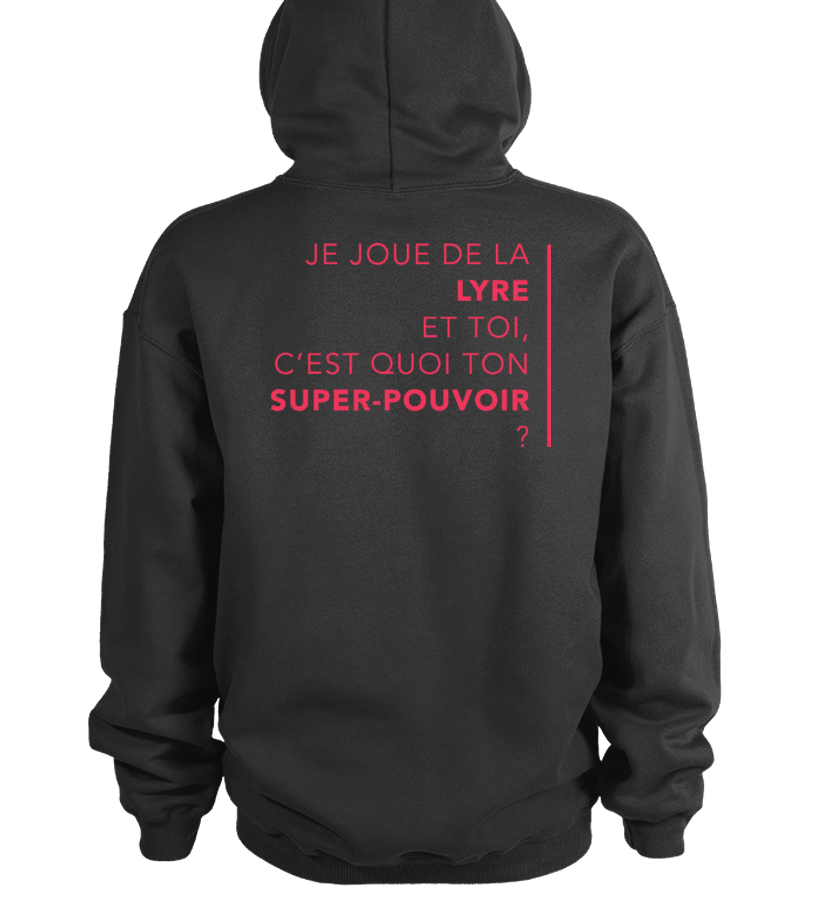 Sweat capuche Superman Lyre Teezily