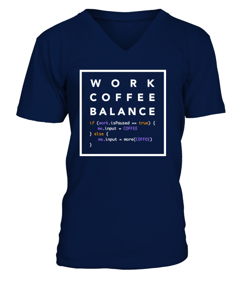 Work-Coffee-Balance - T-shirt