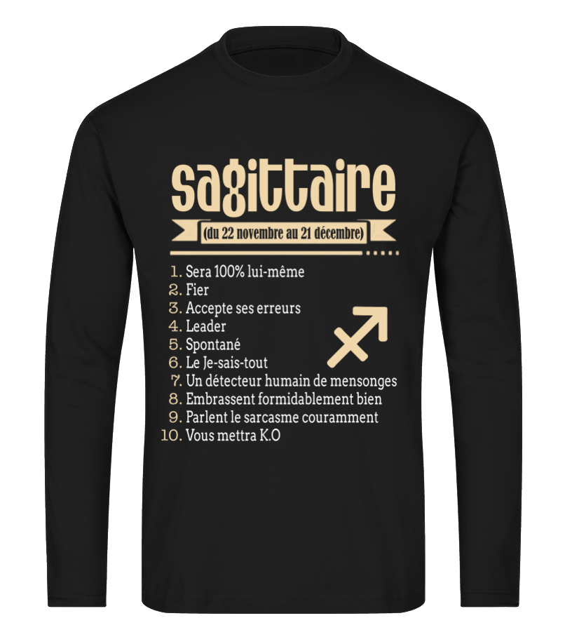 T discount shirt sagittaire