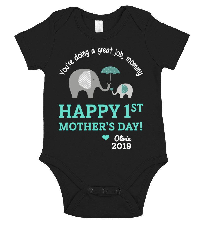 Baby Girl Carter's My Mommy's First Mother's Day Bodysuit