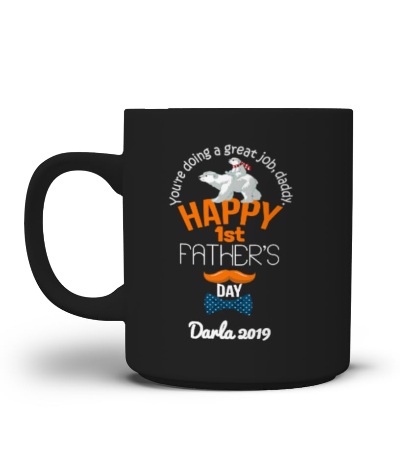 1st fathers day mug