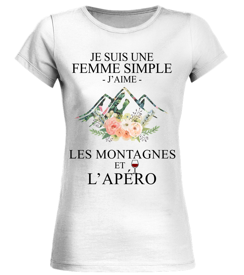 les montagnes T shirt Teezily