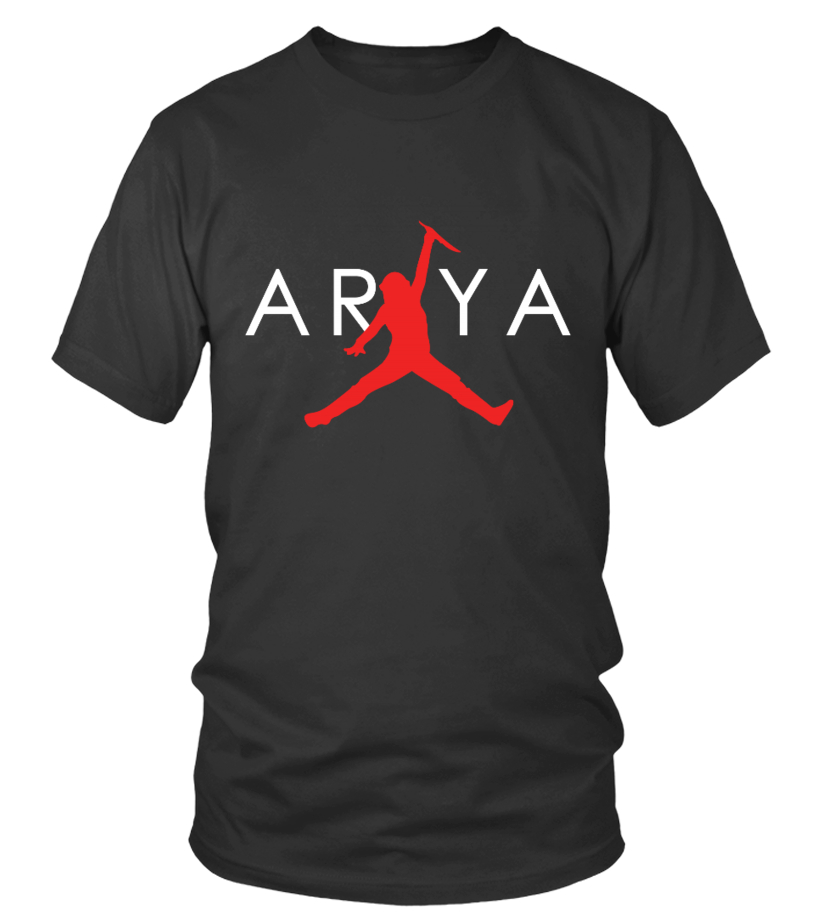 arya stark michael jordan shirt