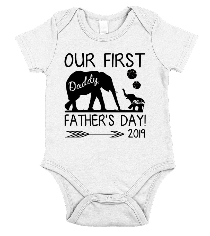 my first father's day onesie