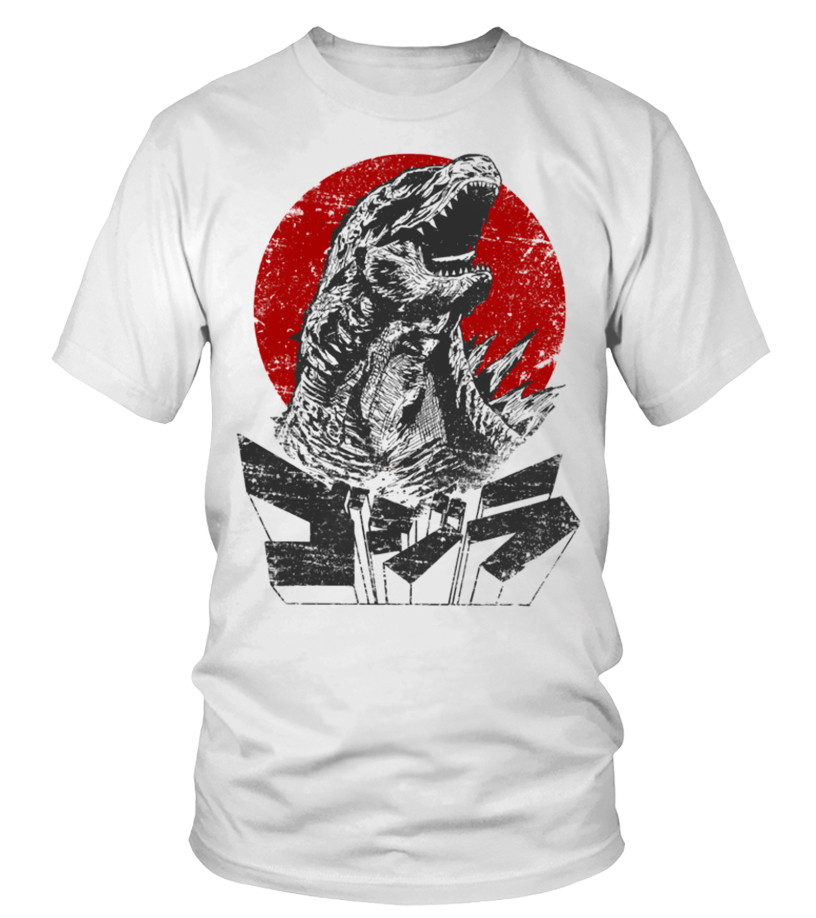 godzilla graphic tee