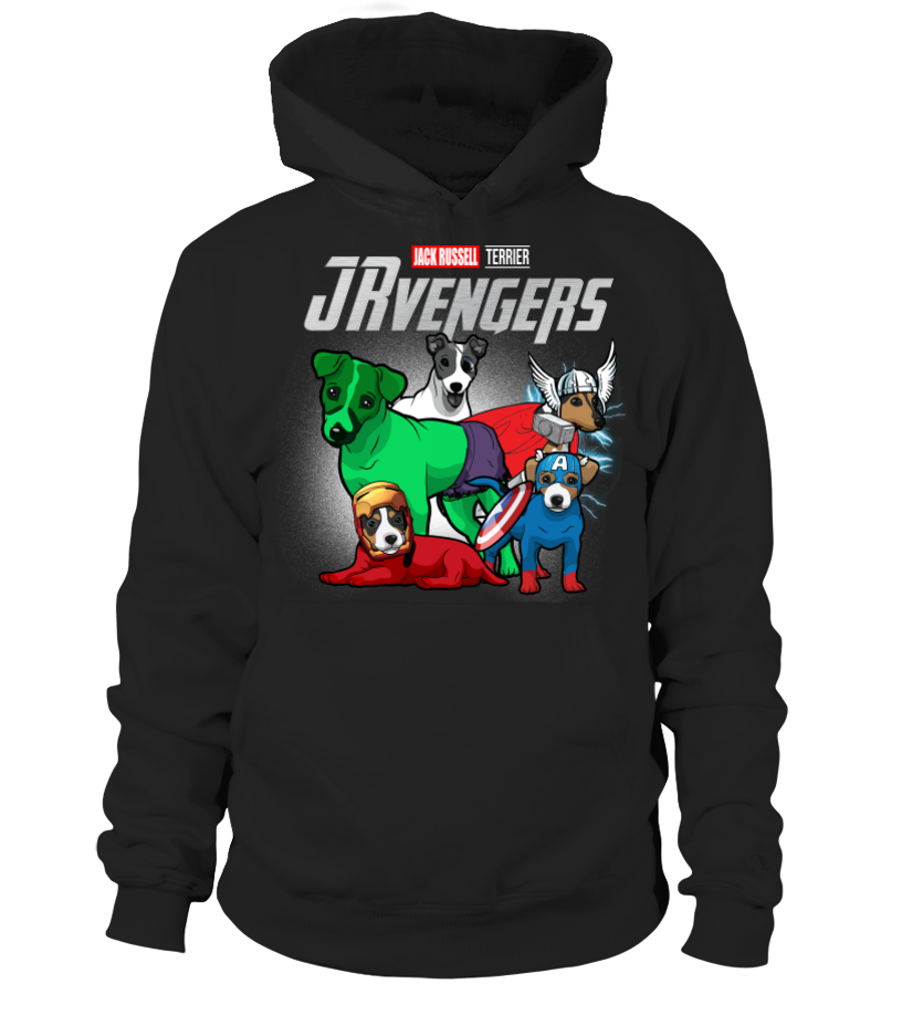 jack russell avengers t shirt