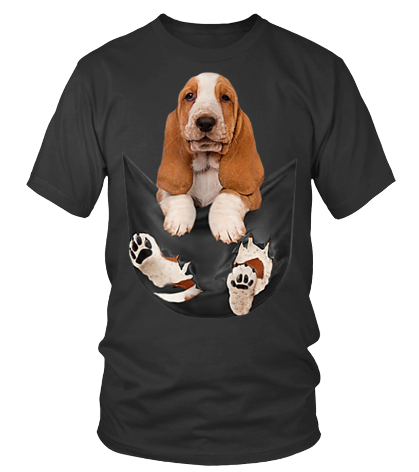 funny basset hound t shirts