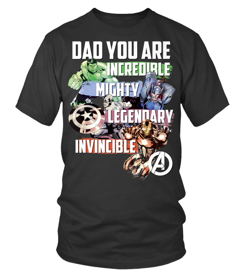 Avengers dad best sale t shirt