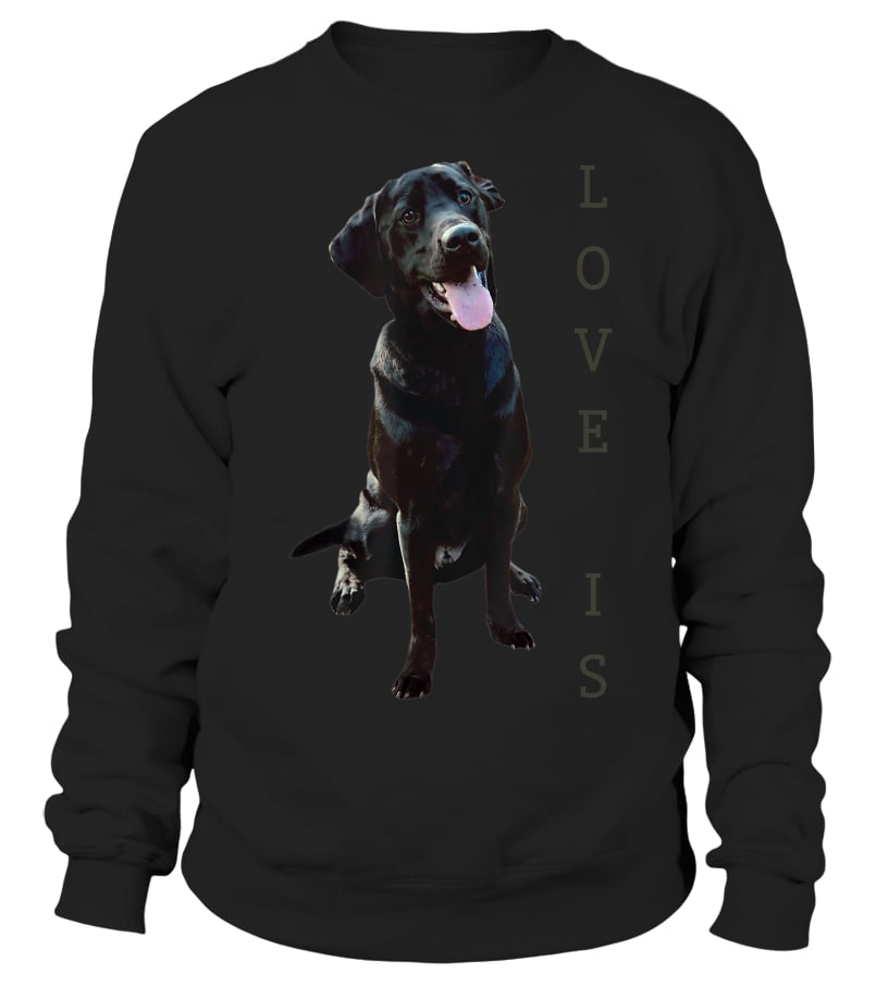 black labrador t shirt