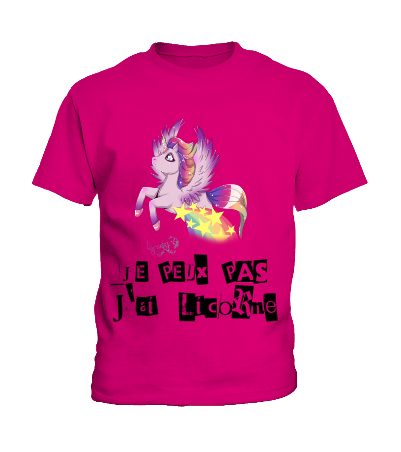 T shirt 2024 licorne