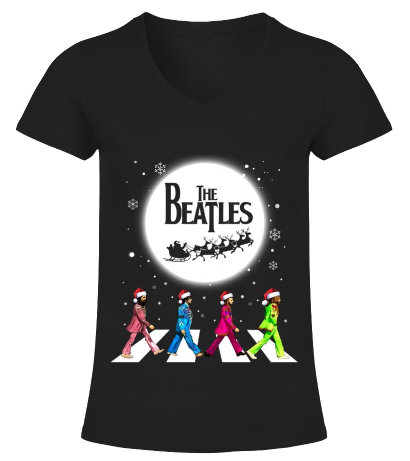 beatles christmas t shirt