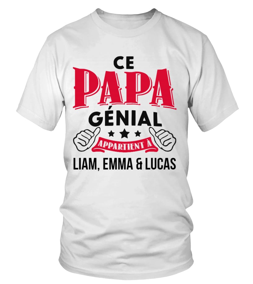 T shirt CA PAPA G NIAL Teezily